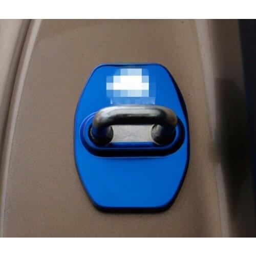 For Toyota Land Cruiser 200 Prado 150 120 Accessories Car styling Stainless Steel Door Lock Buckle Door Holder Protector Cover