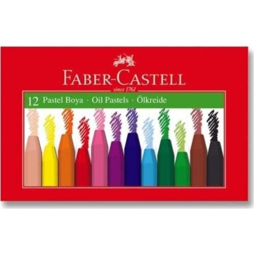 Faber Castell Pastel Paint 12 Color Carton Box School Material Stationery Pastel Paint