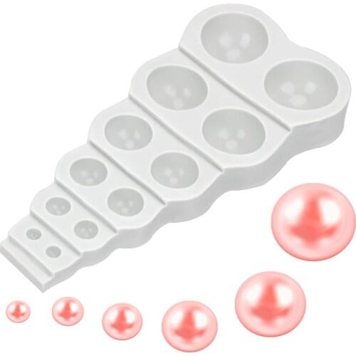 Cake Decorating Tool Silicone Cake Model Chocolate Fudge Mold Multi Size Pearl Ball Shape Mould Kitchen DIY Baking Accessories