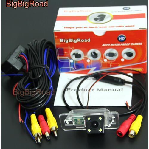 BigBigRoad For BMW Mini cooper R50 R52 R53 R56 M3 3 E46 E90 E92 E83 E93 Car Rear View Reverse Parking CCD Camera Waterproof