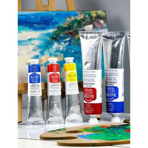 Maries Artists Oil Painting Advanced Oil Painting 60ml/200ml Large Capacity Oil Painting Color Artists Creative Oil