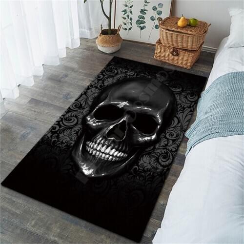 Skull 3D Printed Play Mat Board Game mat map Large Carpet for Living Room Cartoon Rugs Maze Style-2