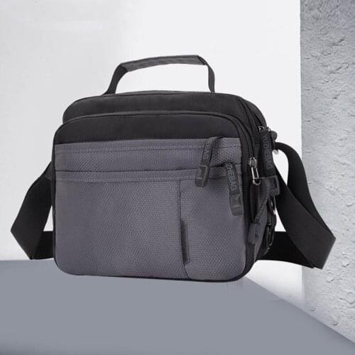 2021 Fashion Men Shoulder Bags Travel Handbag Nylon Waterproof Multi-Function Messenger Bag Anti Theft Hip Belt Waist Pack