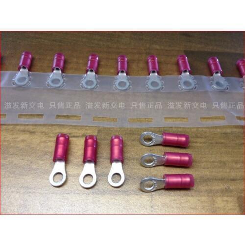 Original new 100% 18-22 import O type cold junction terminal round connection nose insulation terminal