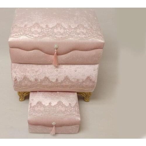 Lift Swan Pedestal 2 Compartments 2'li Dower chest Powder