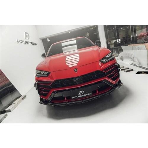 Suitable for Lamborghini Urus Modified Fd Carbon Fiber Front Wrap Angle Side Skirt Wind Knife Tail Rear Lip