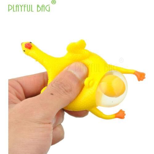 Funny and novel toys laying hens squeezing hens creative ventilation and decompression spoofing toys E42