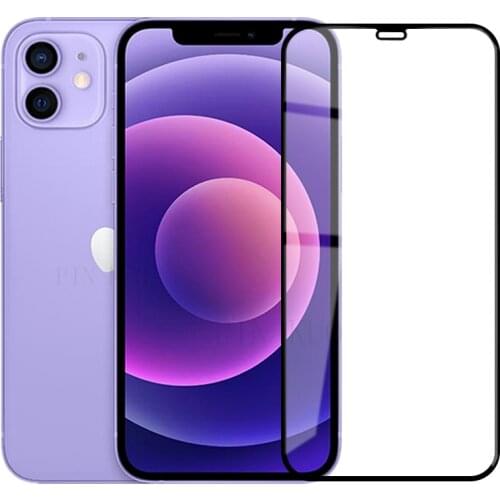 Full Cover Protective Glass On The For iPhone 11 12 Pro XS Max XR X Screen Protector For iPhone 7 6 8 Plus 12 11 Tempered Glass