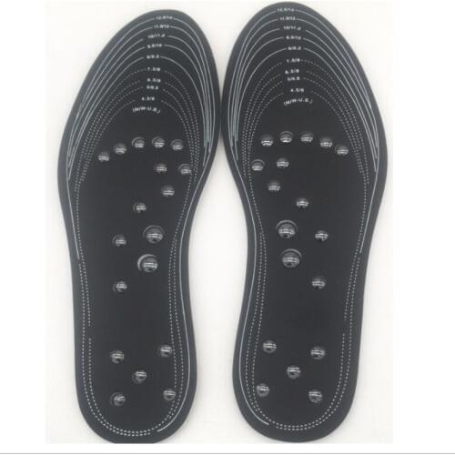 1 Pair Massage Insoles Magnetic Therapy for Men Women Promote Blood Circulation Foot Magnet Health Care Shoe Pads