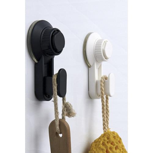 2pcs Vacuum Holder Bathroom Wall Heavy Load Strong Waterproof Reusable Towel Kitchen Powerful Suction Cup Hooks Hanging Tool