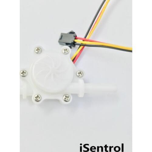 3.6-26.4V USN-HS06PS 0.05-1L/min 6mm Hose Barb Hall Water flow Sensor Turbine Flow Meter 1% repeat Error Drinking