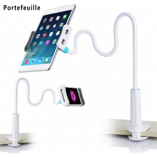Cell Phone Holder Universal Flexible Long Arms Mobile Phone Holder Desktop Bed Lazy Bracket Mobile Stand Support for iPhone IPad