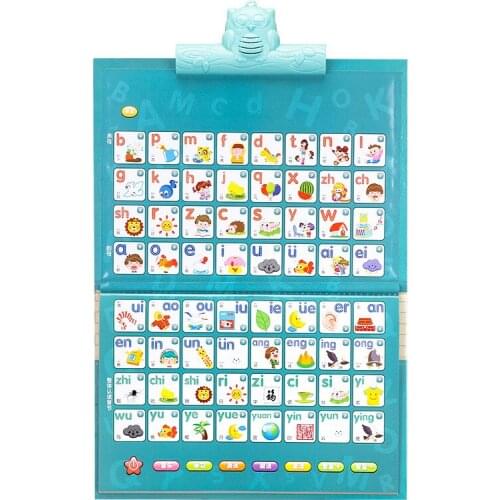 Childrens Point Reading Machine Puzzle Learning Point Reading Baby Intelligent Audio Hanging Picture Book Educational Toys
