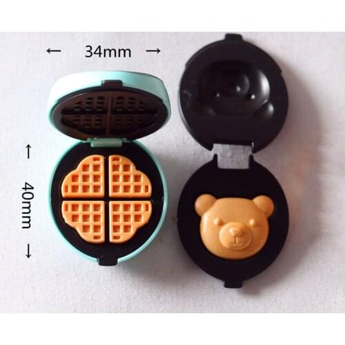 Mini Electric Baking Pan Cake Machine Skillets for 1/6 1/12 Dollhouse Toy