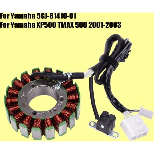Stator Coil for Yamaha XP500 TMAX 500 2001 2002 2003 5GJ-81410-01 Generator Magneto Coil XP T-MAX 500
