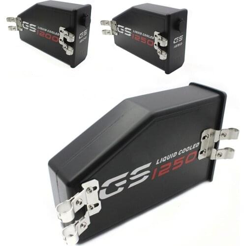 Motorcycle Cassetta Degli Attrezzi Left Tool Box ABS Plastic Per For BMW R1250GS ADV R1200GS Adventure 2018-UP Black