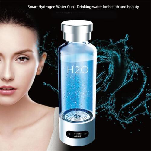 Cloud cup Newest Rich Hydrogen Water Generator 480ml Smart Cup Energy Hydrogen-rich Water Ionizer Pitcher Super ORP