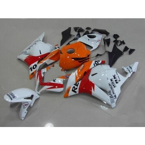 Motorcycle Fairings For pe CBR600RR CBR600 CBR 600 2009-2012 09 10 11 12 F5 ABS Plastic Injection Fairing Bodywork White ST66
