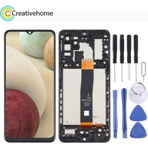 Original LCD Screen and Digitizer Full Assembly with Frame for Samsung Galaxy A32 5G / SM-A326
