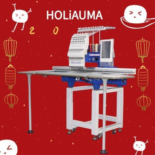 3D Sequin Cap Flat Embroidery Machine Type Like embroidery machine tajima 12/15 Needles T-shirt Dahao Embroidery Machine Price