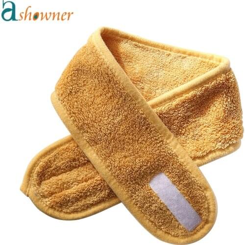 Adjustable Hairband Yoga Spa Bath Shower Hair Bands Makeup Wash Face Hair Holder Cosmetic Headband For Women Hair Accessories