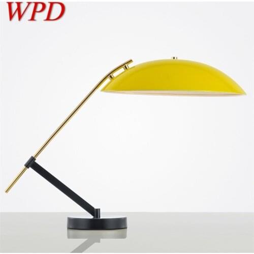 WPD Modern Night Table Lamp Simple Design E14 Reading Desk Light Home LED Eye Protection For Children Office Bedroom Study