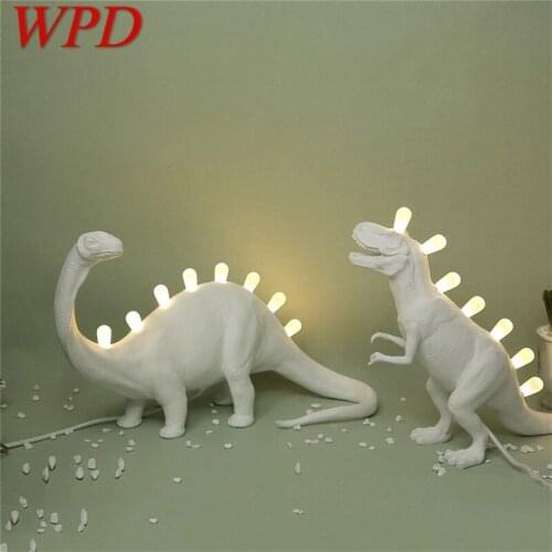 WPD Table Lamps LED Resin Contemporary Creative Cartoon Dinosaur Decoration Desk Light For Home
