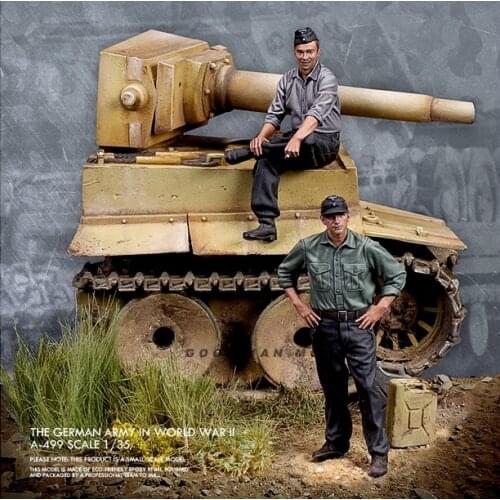 1/35 Resin model kits figure colorless and self-assembled A-499