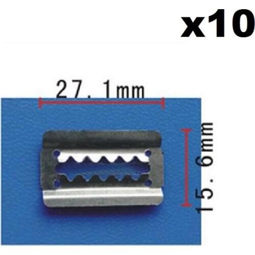 10 x For Toyota Bumper Strip Clips Retainer Fastener 90468-04030