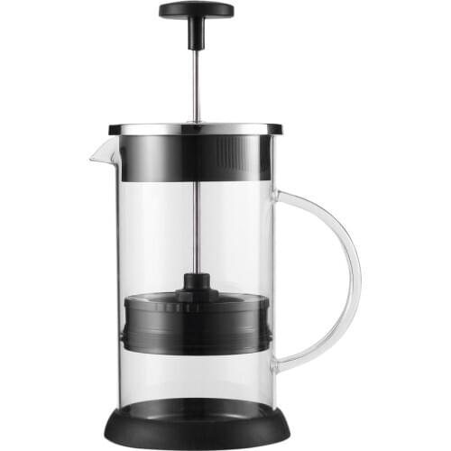 1000ml French Style Cafe Glass Coffee Pot Percolator Pump With Handle Kitchen Accessories French Press Coffee Tea Plunger Maker
