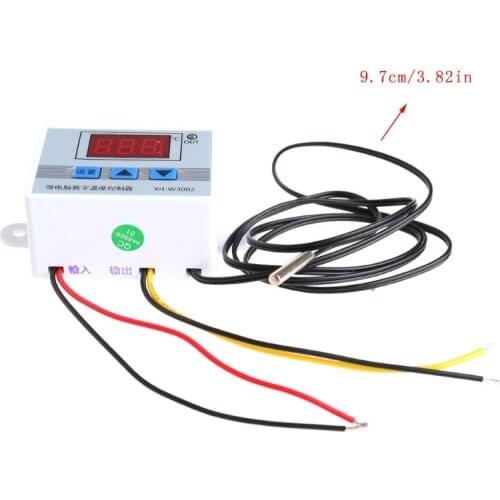12V Digital LED Temperature Controller Thermostat Switch Probe Sens
