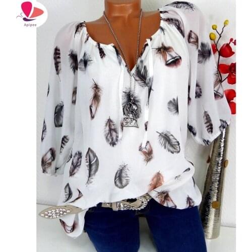 Блузки с принтом Apipee China At AliExpress