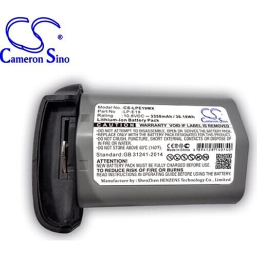 CameronSino for CANON 1D Mark 3 Mark 4 1D X EOS-1D EOS-1D X LP-E19 battery