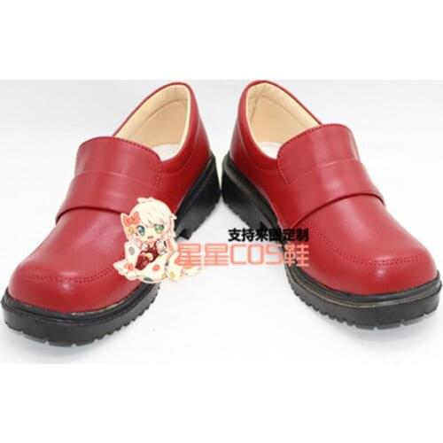 The Future Diary Mirai Nikki Uryuu Minene Red Short Cosplay Shoes Boots X002