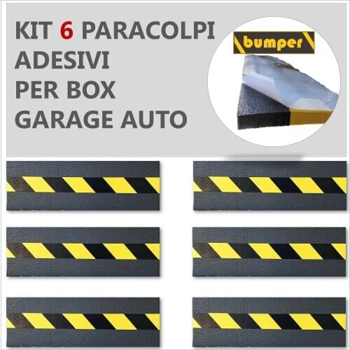 FUTURAZETA - Bumper 6 PCs. Bumper Car stickers cushioning protective Band car Wall Protection garage box car door
