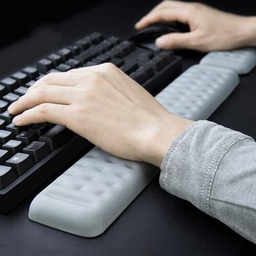 Mouse Pad Mechanical Keyboard Memory Foam Mouse Pad Wrist Support Computer Wrist Support Palm Rest Wrist Rest