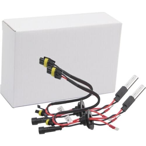 CACTICAR xenon bulb 21.5mm 4300K 5000K 6000K 35W AC car headlight high brightness 2 pcs for Bi Xenon Projector Lens