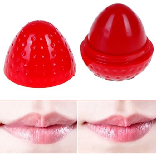 New Strawberry Moisturizer Makeup Lipbalm,Labial Glair,Sweet Tast Lip balm,Cosmetic Lip Color,Lipstick, Lipgloss,Lip Stain ,Lips