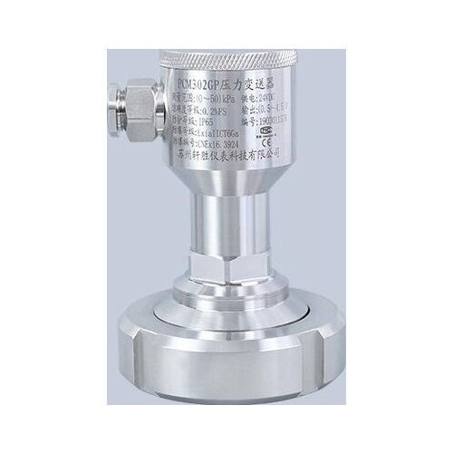 PCM302GP Nut Live-connected Pressure Transmitter Brewery Sanitary Ceramic Capacitor Pressure Transmitter
