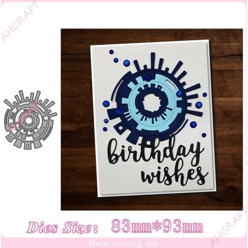 Scattering Background frame Metal Cutting Dies for diy Scrapbooking Photo Album Decorative Embossing PaperCard Crafts Die2020