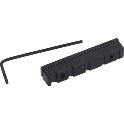 Adjustable Pom Nut Slotted for 5 Strings Bass Guitar Replacement Parts Black