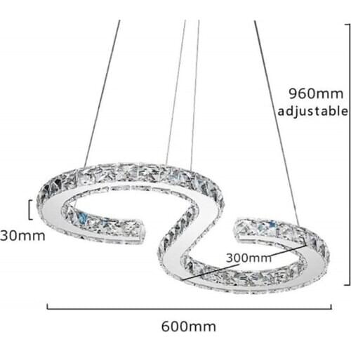 Nordic glass ball black pendant lamp lampes suspendues luzes de teto living room decoration