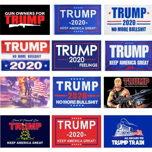 Xingying 90x150cm 2020 reelect President USA keep American great GUN trump Flag