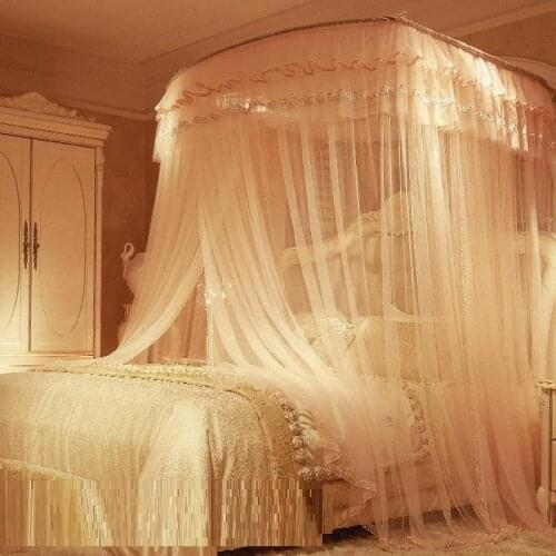 Curtain Girl Room Decor Bed Baldachin Dekoration Mosquiteiro Para Cama Adulto Klamboe Ciel De Lit Cibinlik Canopy Mosquito Net