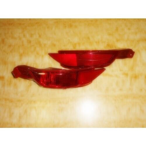 1Pair RH and LH Rear Bumper Reflector Lamp Tail Fog Lights for Ford Fiesta 2009-2012