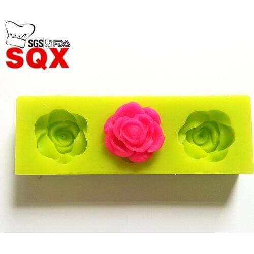 Acrylic resin flower silicone mold fondant molds cake decoration sugarcraft chocolate mould soap cake decoration SQ15110