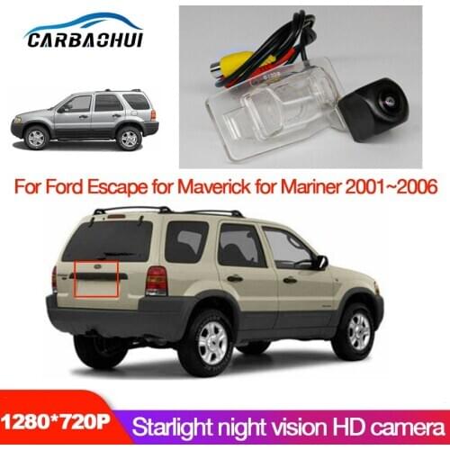 Car camera For Ford Escape for Maverick for Mariner 2001~2006 Car Rear View Back Up Reverse Parking Camera High quality HD CCD