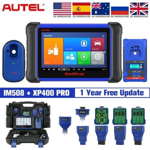 Autel IM508 & XP400 IMMO Key Programming Tool Auto Diagnostic Scanner No IP restrictions PK IM608