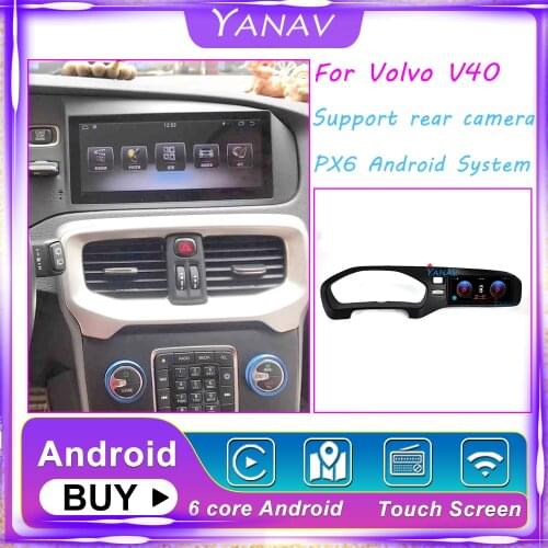 Car auto stereo touch screen GPS navigation For Volvo V40 Android car radio 2011-2018 car video multimedia MP3 player head unit