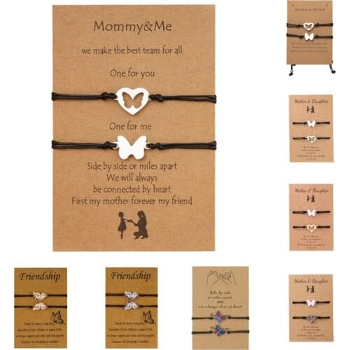 Double Layer Crystal Butterfly Charm Bracelet For Women Pearl Bracelet &Bangle Wedding Party Jewelry